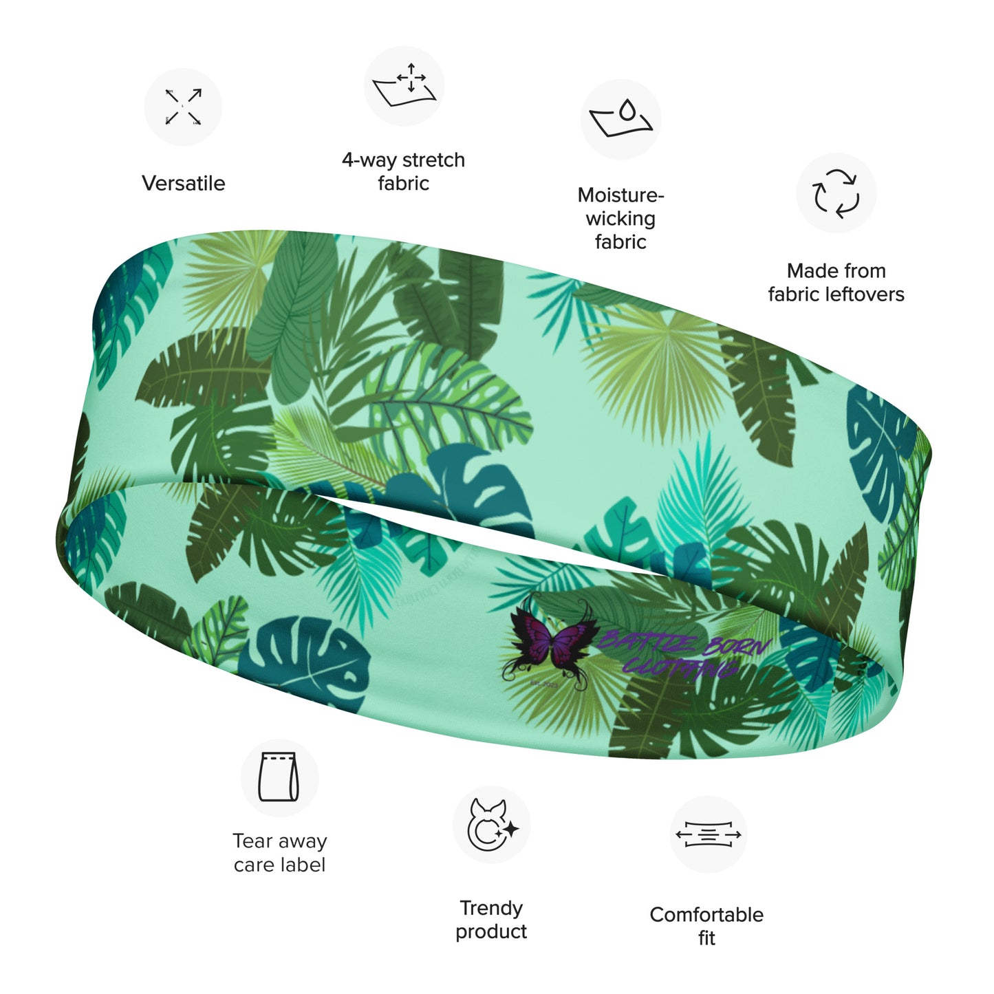 Aruba Headband - Rainforest
