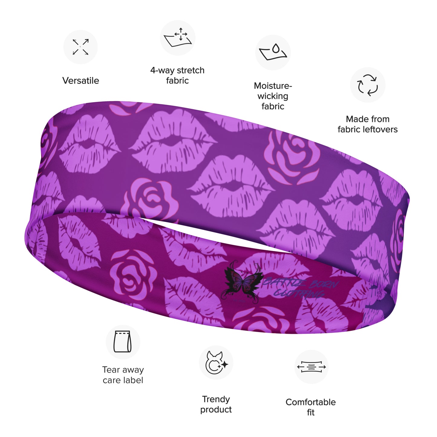 Maria Headband - Orchid