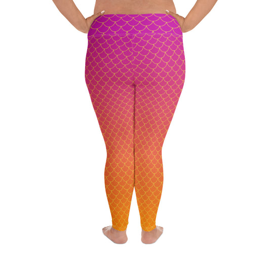 Ariel+ Yoga Leggings - Sunset