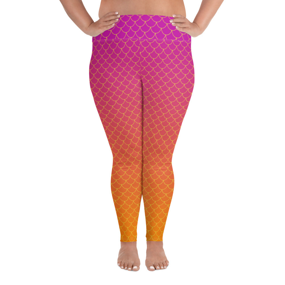 Ariel+ Yoga Leggings - Sunset