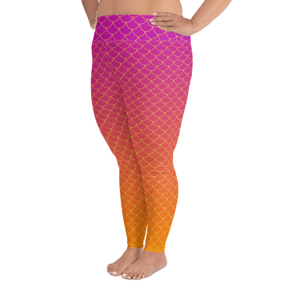Ariel+ Yoga Leggings - Sunset
