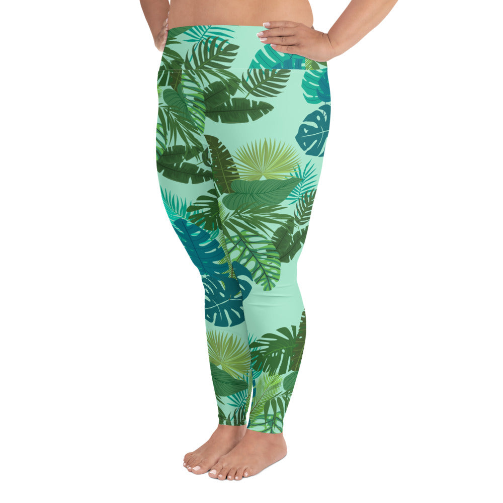 Aruba+ Yoga Leggings - Rainforest