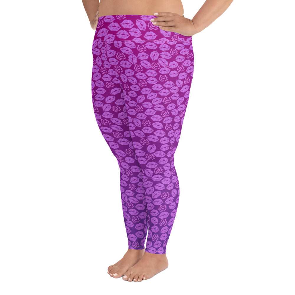 Maria+ Yoga Leggings - Orchid