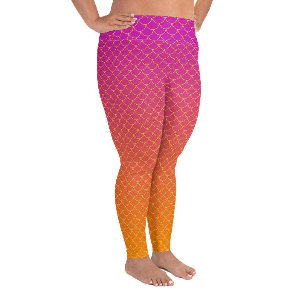 Ariel+ Yoga Leggings - Sunset