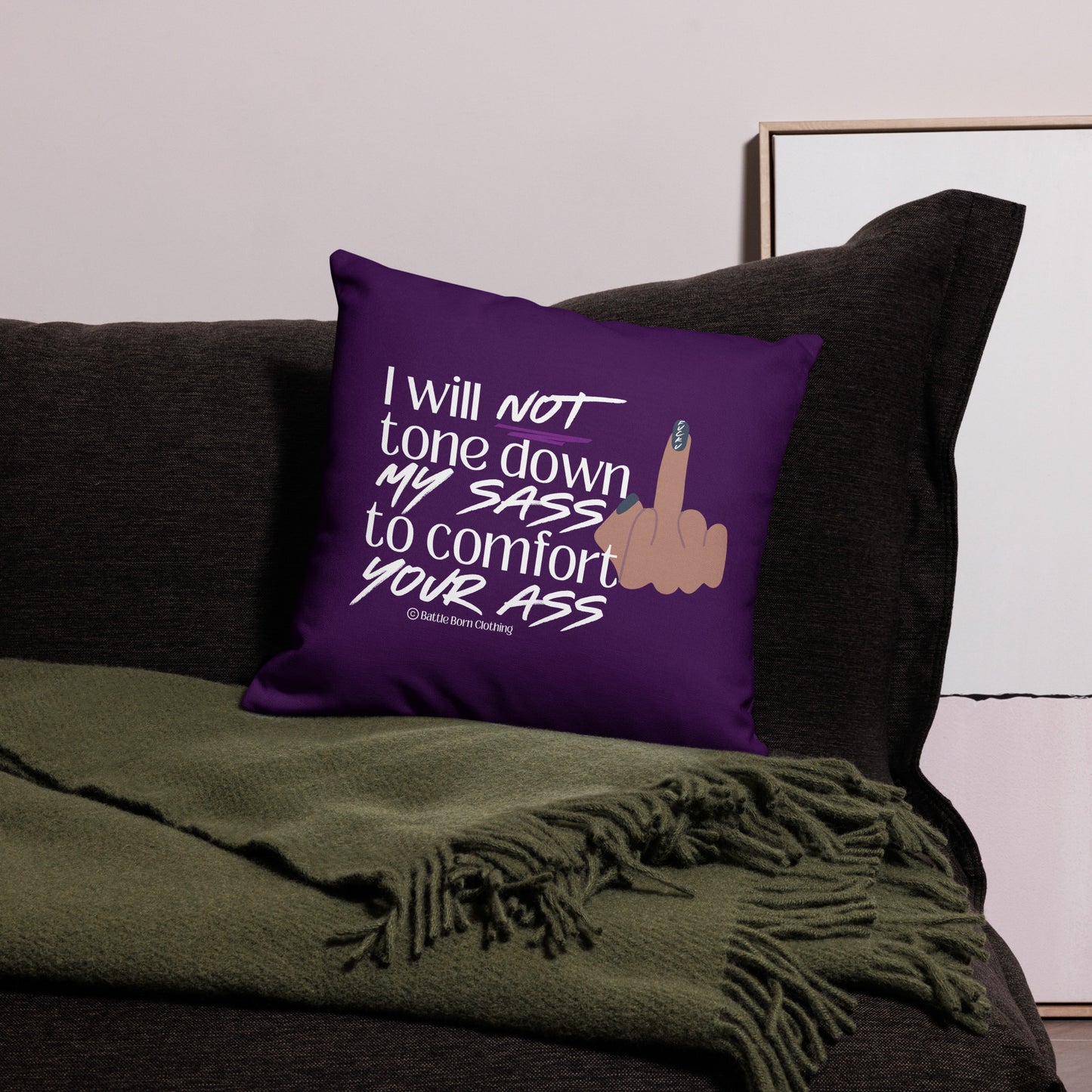 I Will Not Premium Pillow