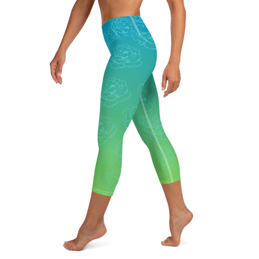 Adelaide Yoga Capris - Reef