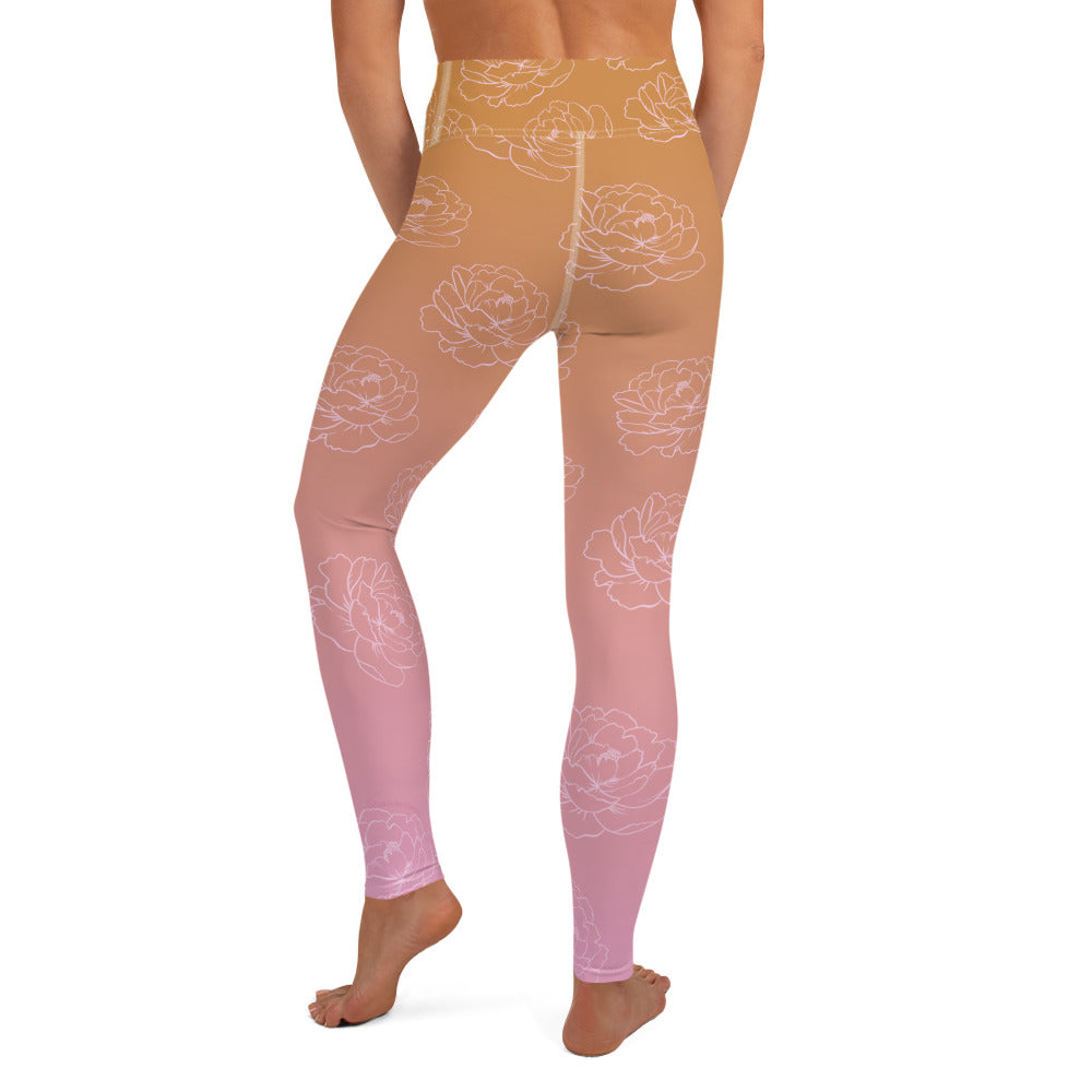 Adelaide Yoga Leggings - Blossom