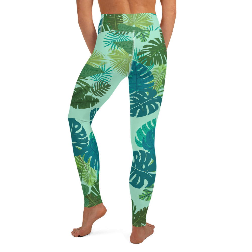 Aruba Yoga Leggings - Rainforest