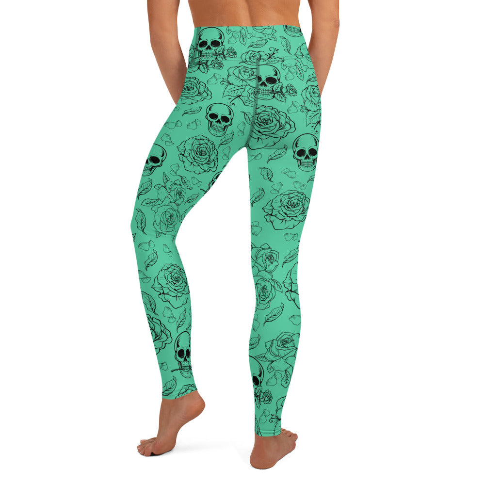 Bella Yoga Leggings - Seafoam
