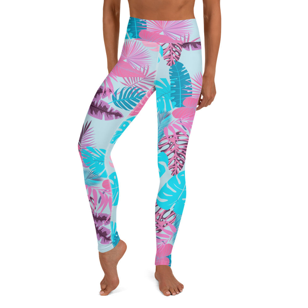 Aruba Yoga Leggings - Candy Skies