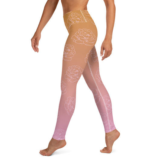 Adelaide Yoga Leggings - Blossom