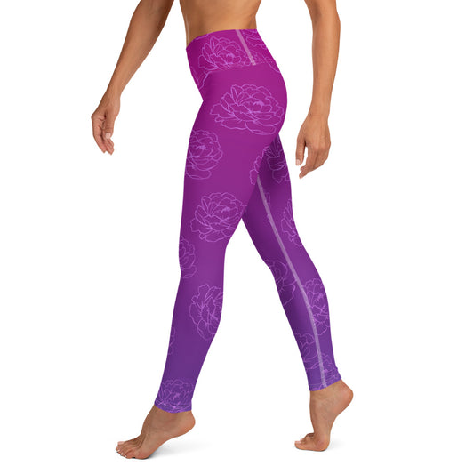 Adelaide Yoga Leggings - Orchid