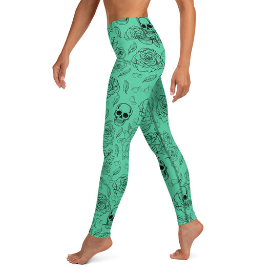 Bella Yoga Leggings - Seafoam