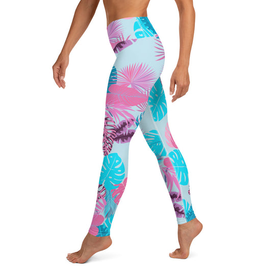 Aruba Yoga Leggings - Candy Skies