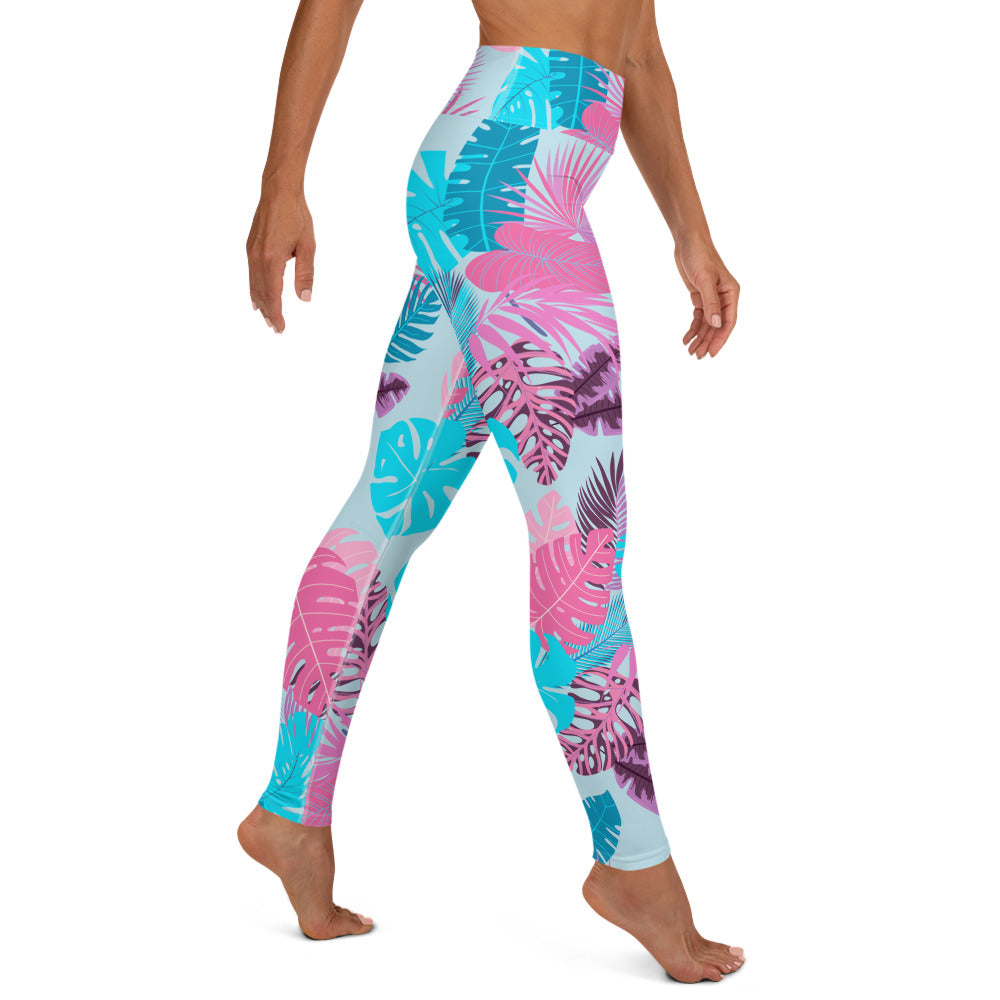 Aruba Yoga Leggings - Candy Skies