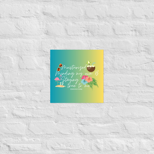 Minding my own B Poster