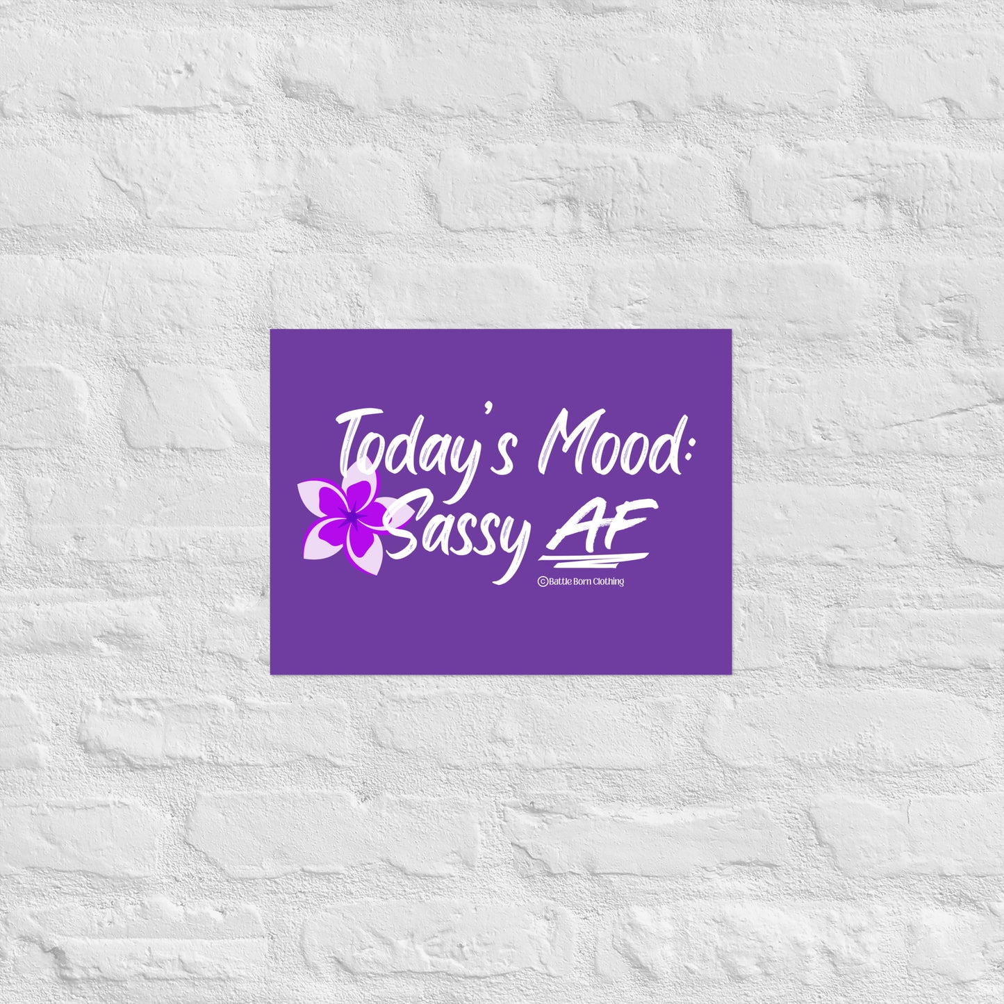 Sassy AF Poster