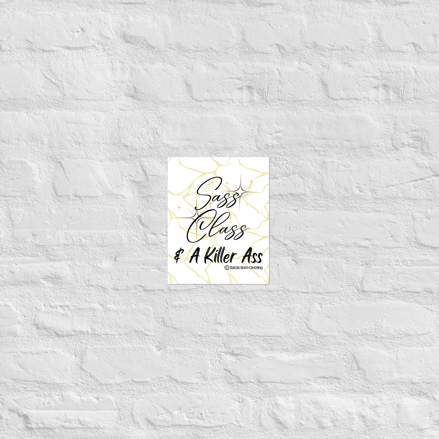 Sass & Class Poster