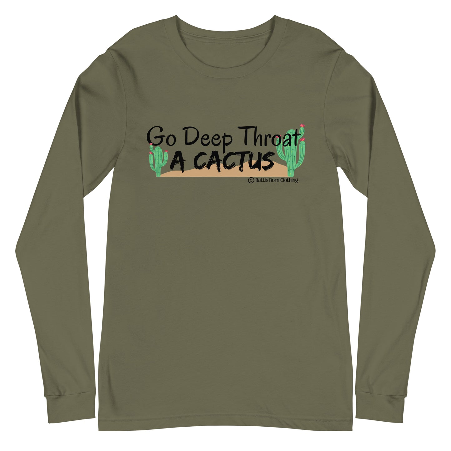 Deep Throat Unisex Long Sleeve Tee