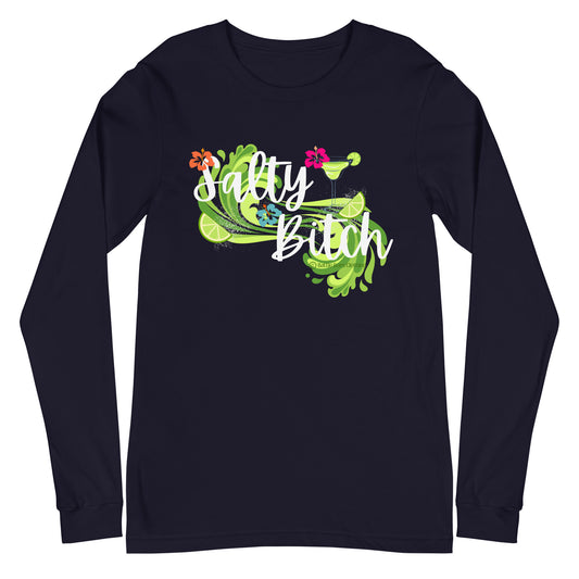 Salty Bitch Unisex Long Sleeve Tee