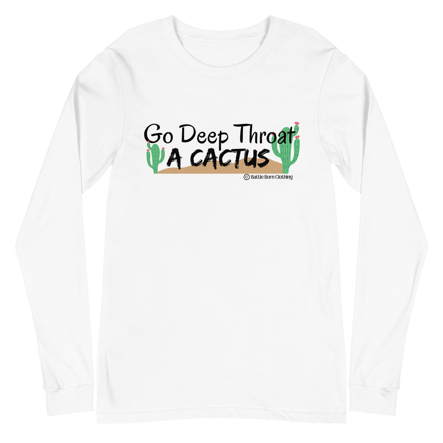 Deep Throat Unisex Long Sleeve Tee