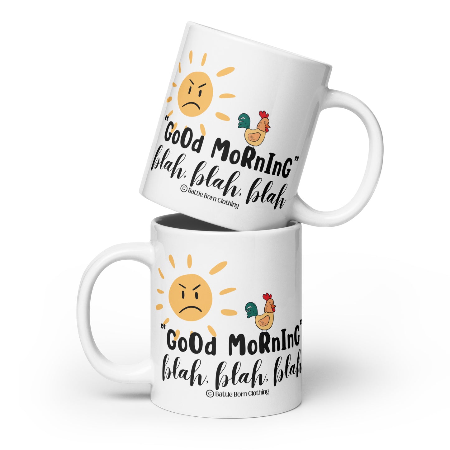 GoOd MoRnInG glossy mug