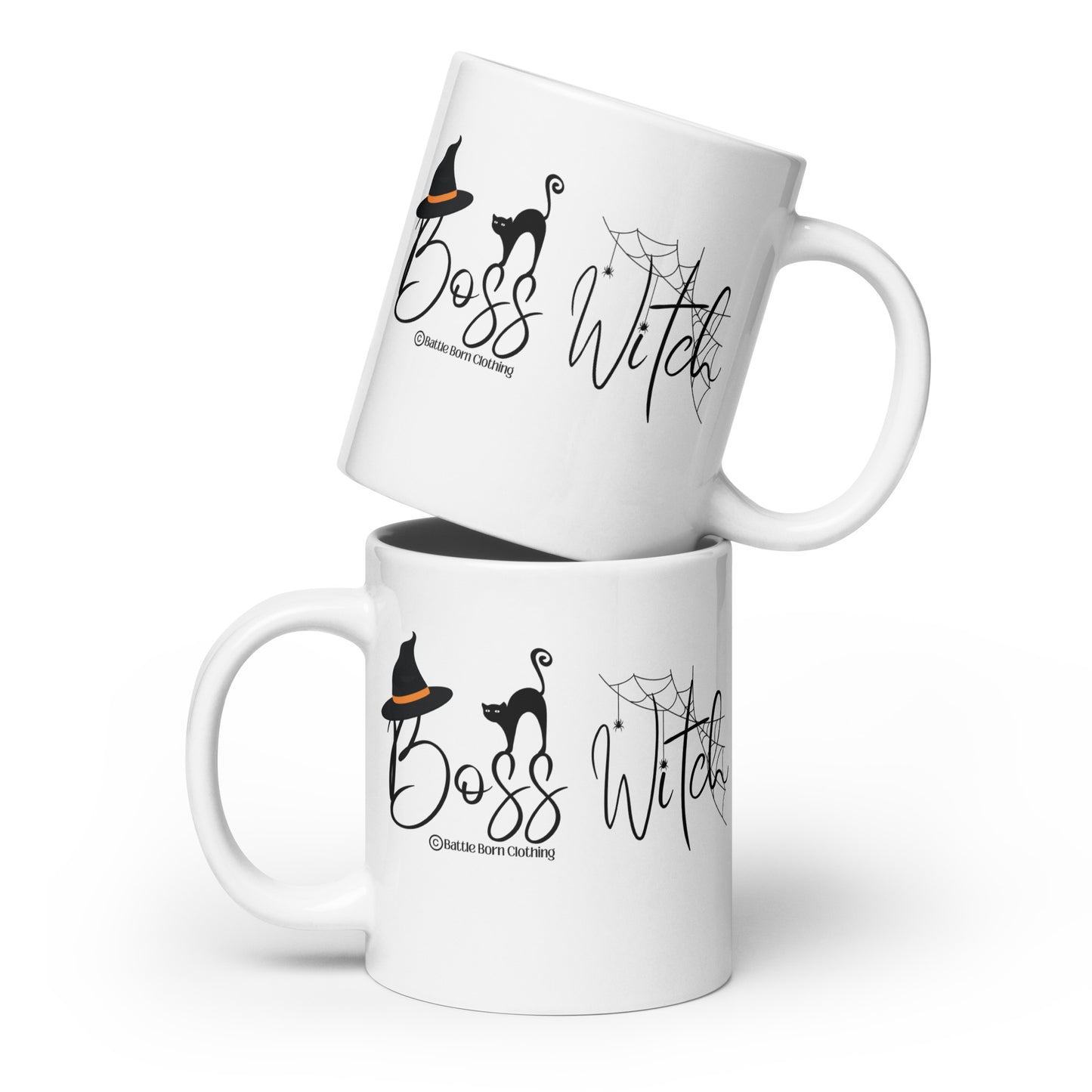 Boss Witch glossy mug