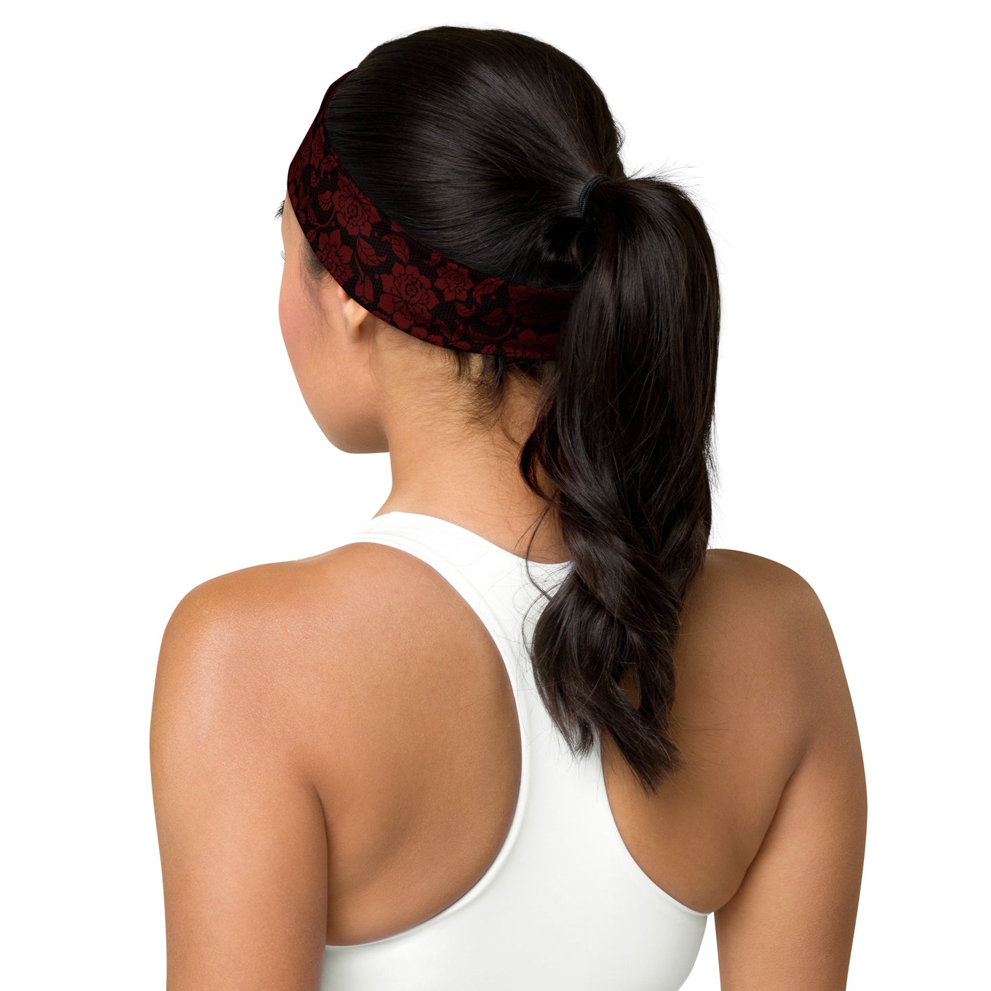 Lacey Headband - Merlot