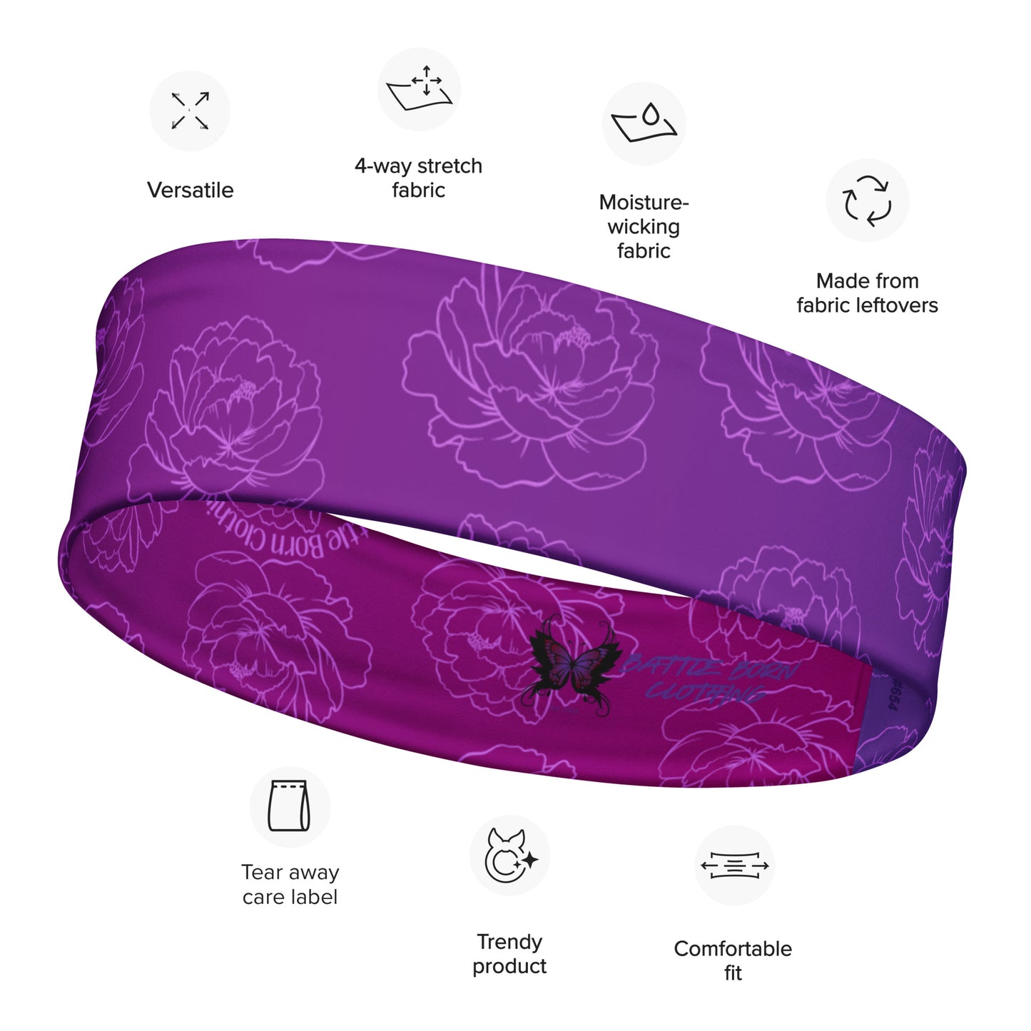 Adelaide Headband - Orchid