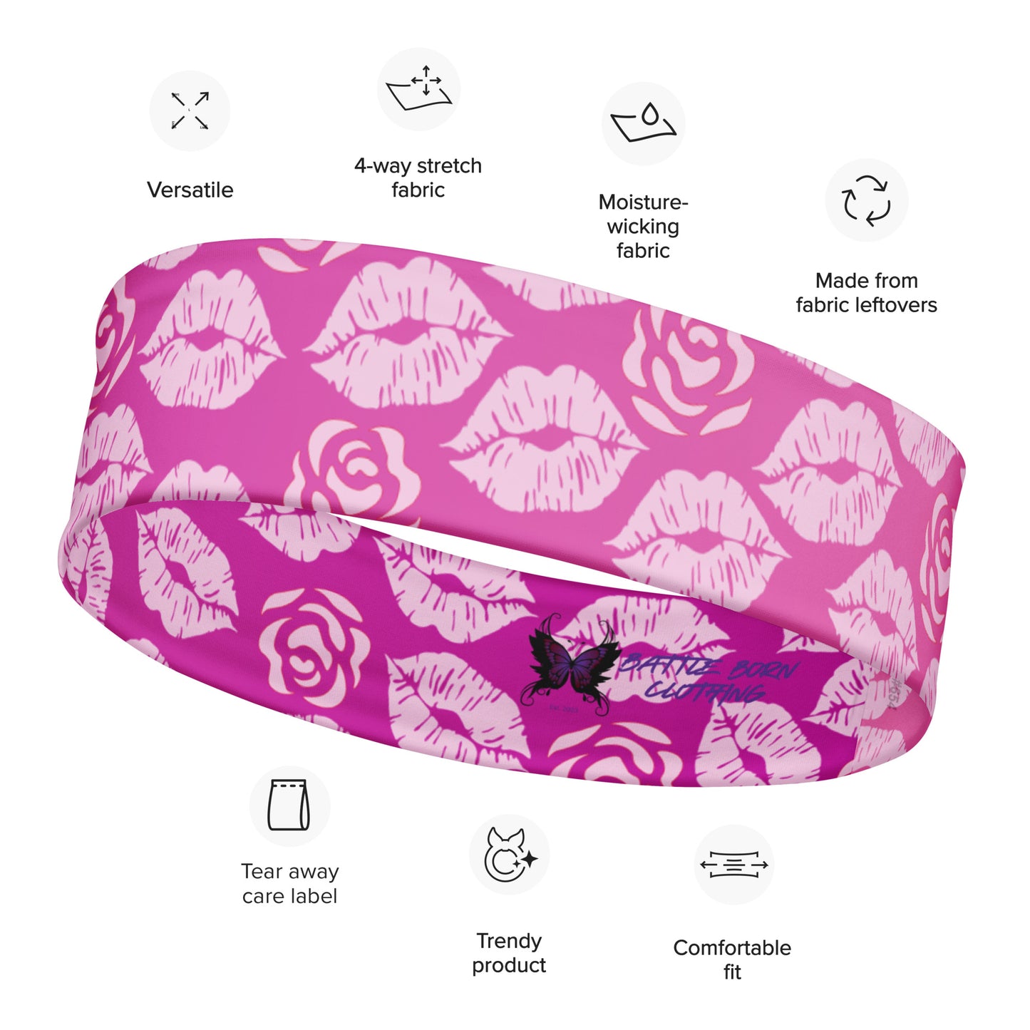 Maria Headband - Peony