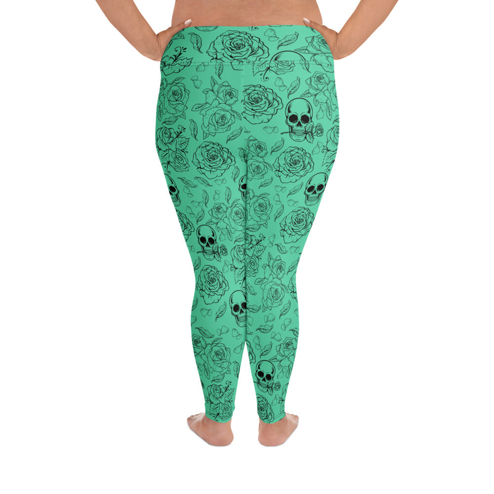 Bella+ Yoga Leggings - Seafoam