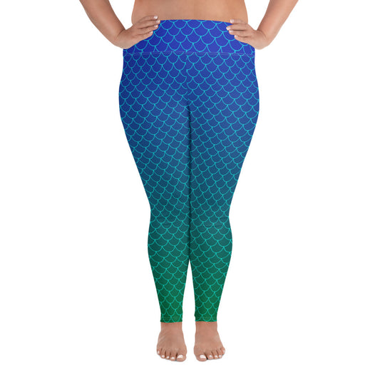 Ariel+ Yoga Leggings - Ocean