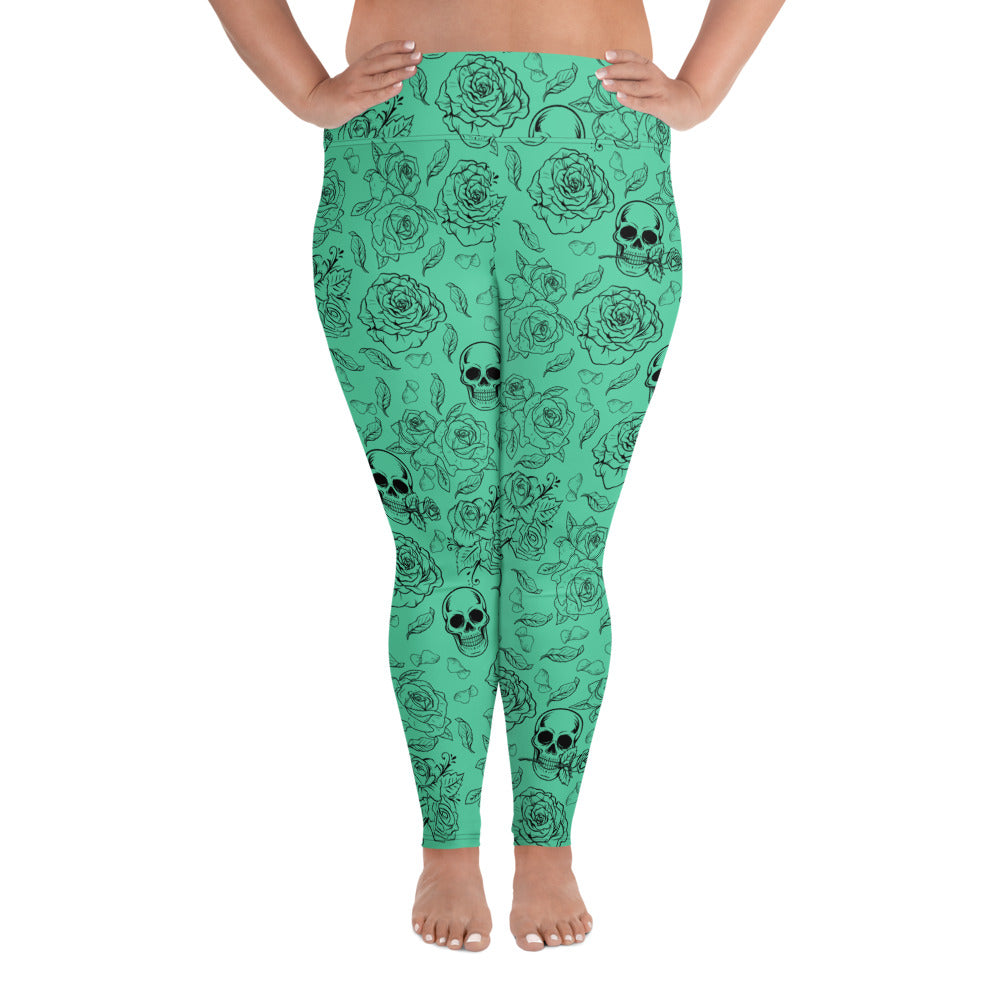 Bella+ Yoga Leggings - Seafoam