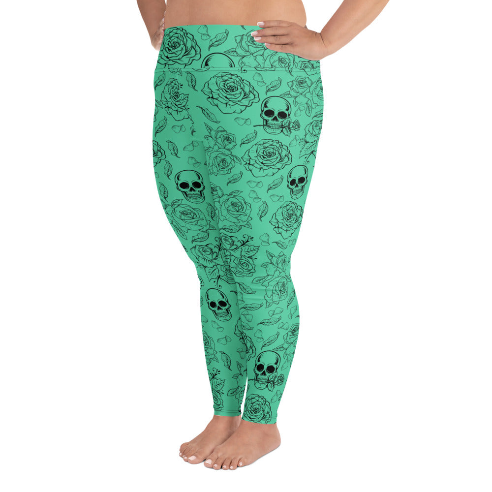 Bella+ Yoga Leggings - Seafoam