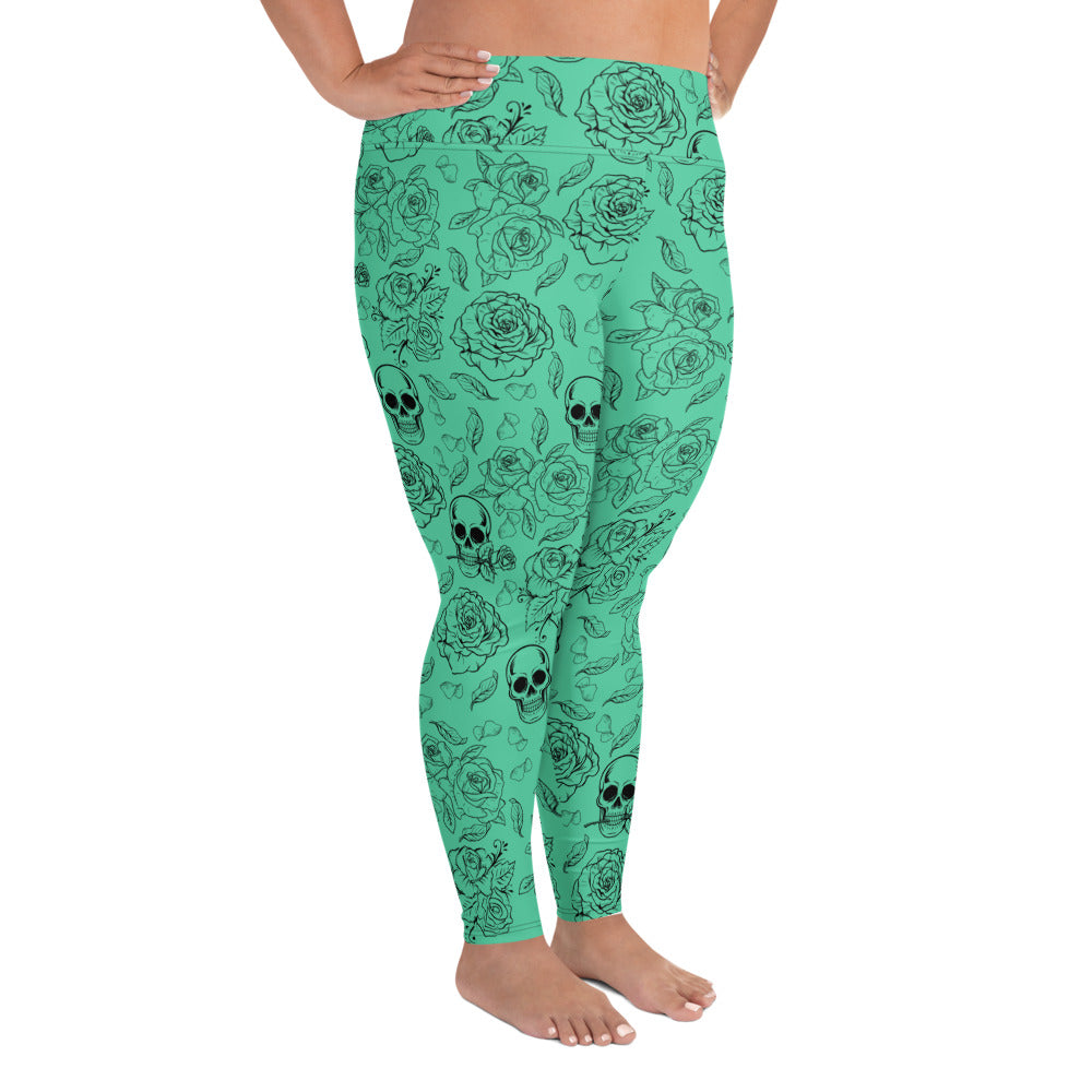 Bella+ Yoga Leggings - Seafoam