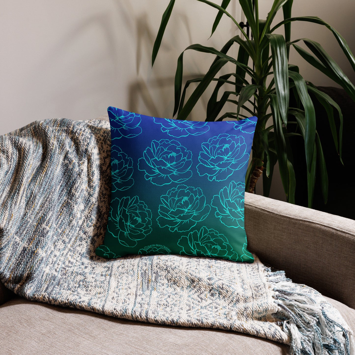 Adelaide Premium Pillow - Ocean