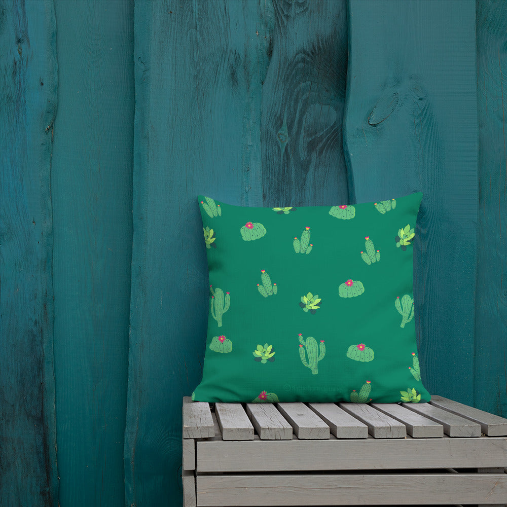 Cacti Premium Pillow