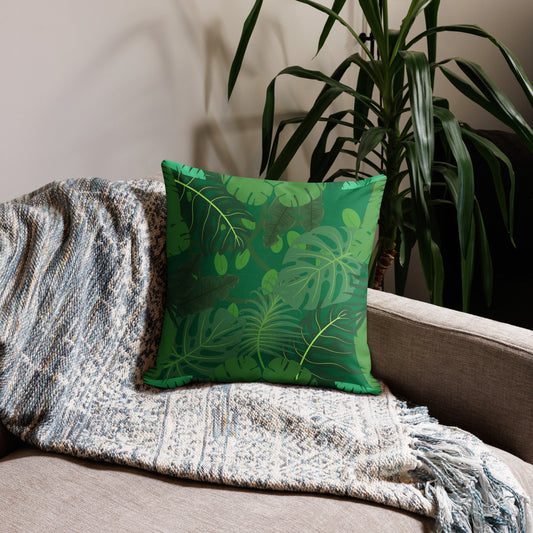 Tropical Palms Premium Pillow