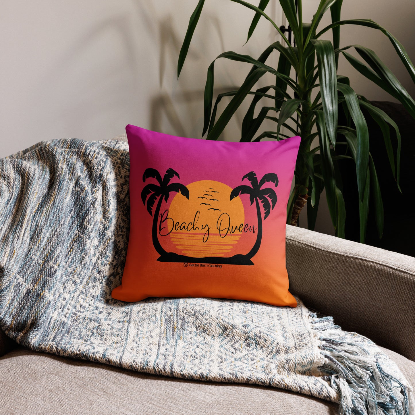 Beachy Queen Premium Pillow