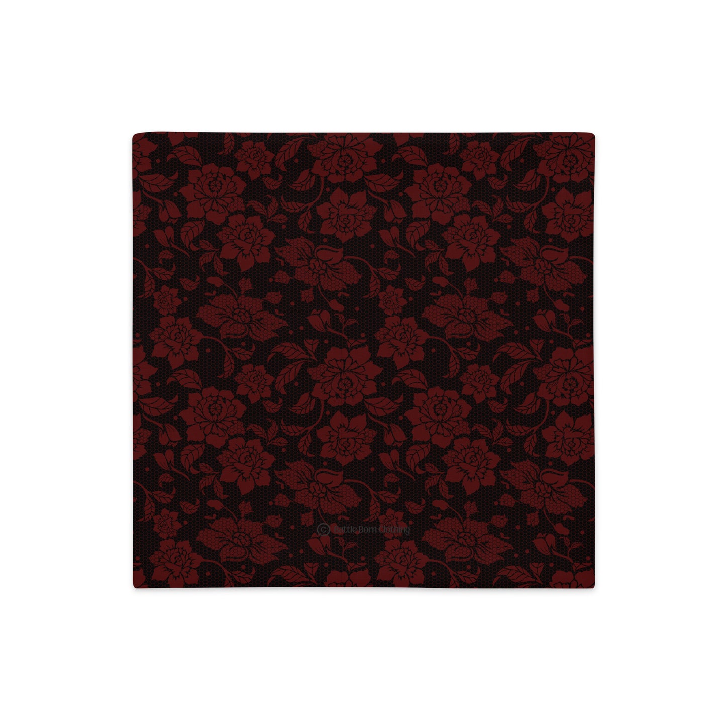 Lacey Premium Pillowcase - Merlot