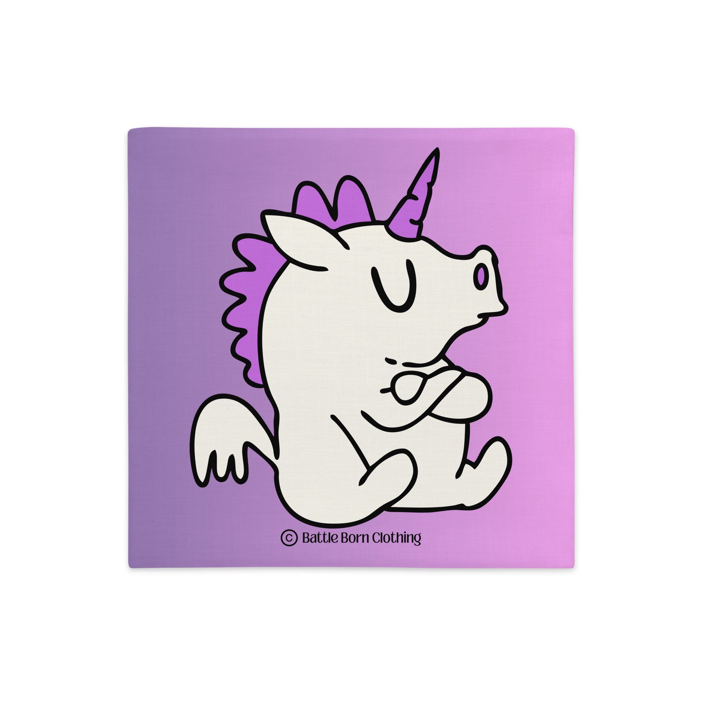 Stubborn Unicorn Premium Pillowcase