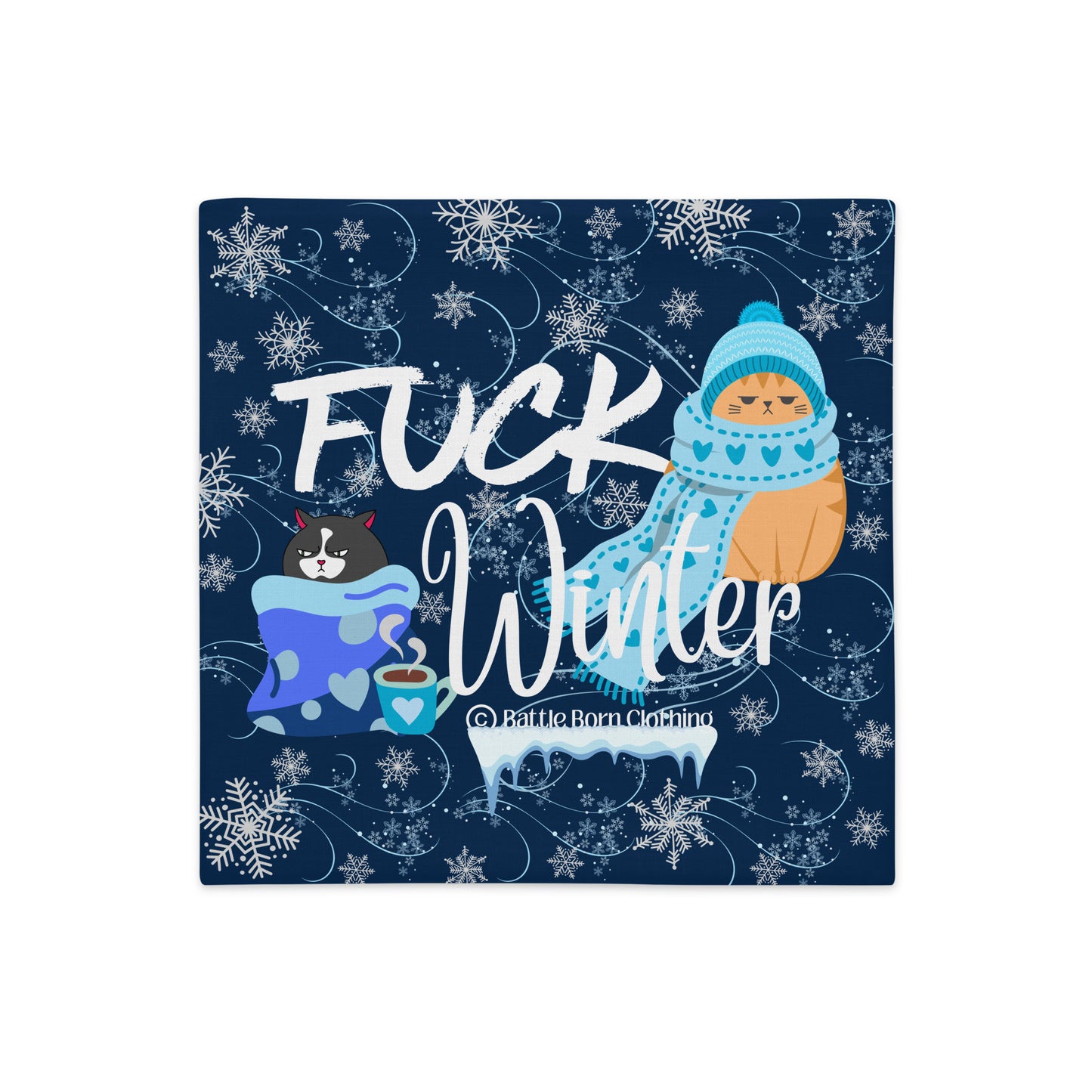 Fuck Winter Premium Pillowcase