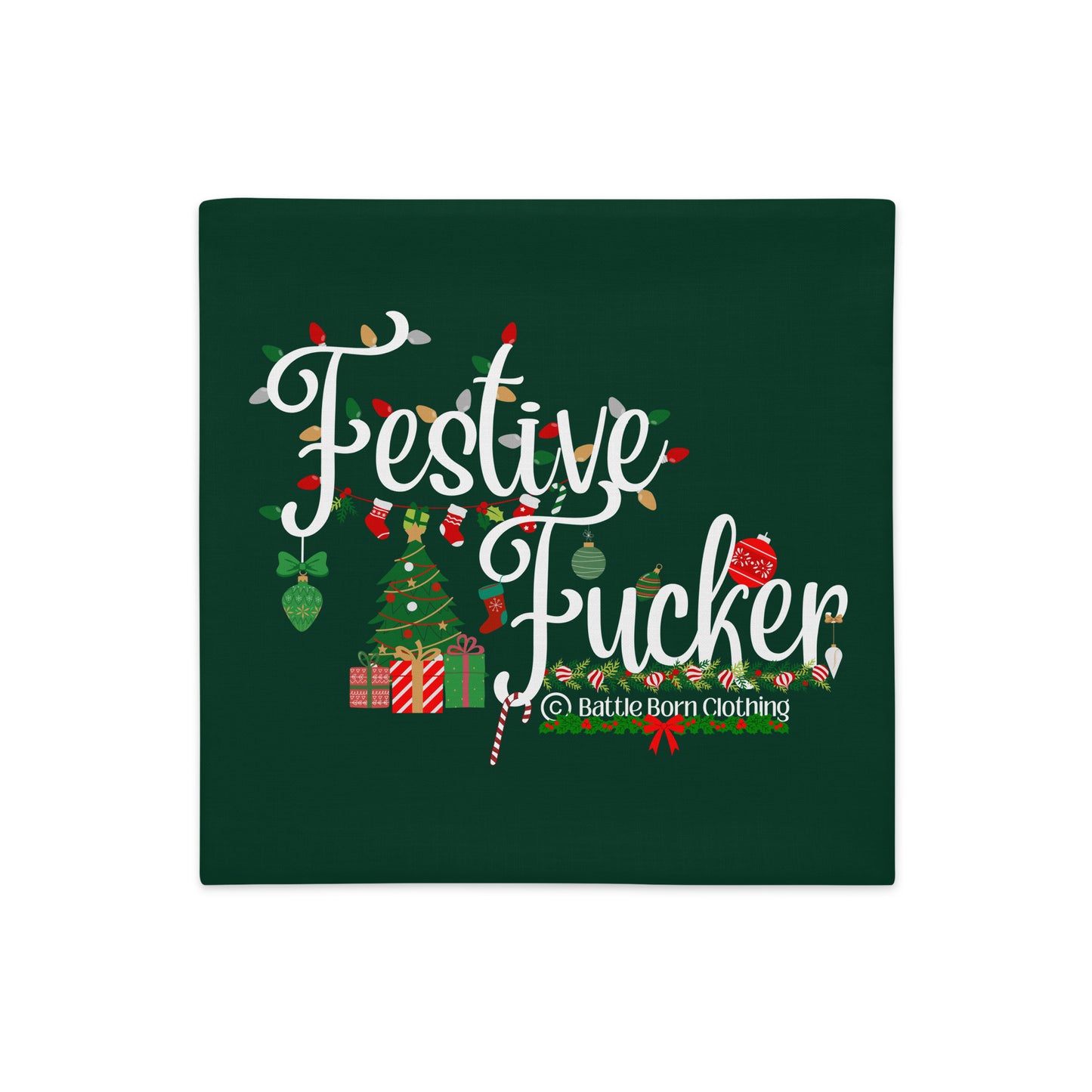 Festive Fucker Premium Pillowcase