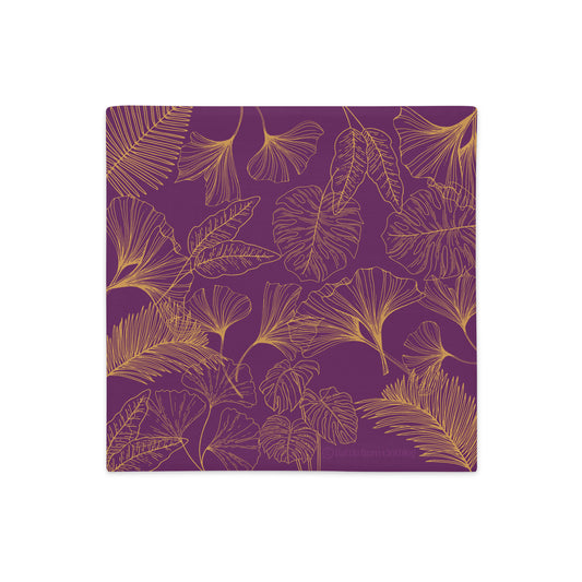 Gold Leaf Premium Pillowcase - Royalty