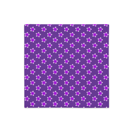 Plumeria Dots Premium Pillowcase