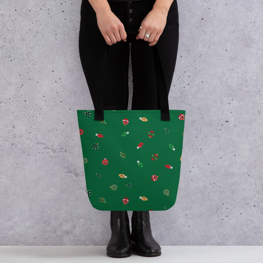 Resting Grinch Face Tote bag