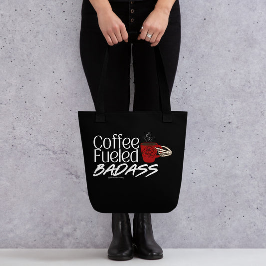 Coffee Fueled Badass Tote bag
