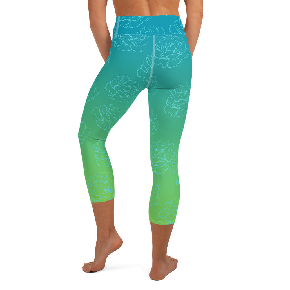 Adelaide Yoga Capris - Reef