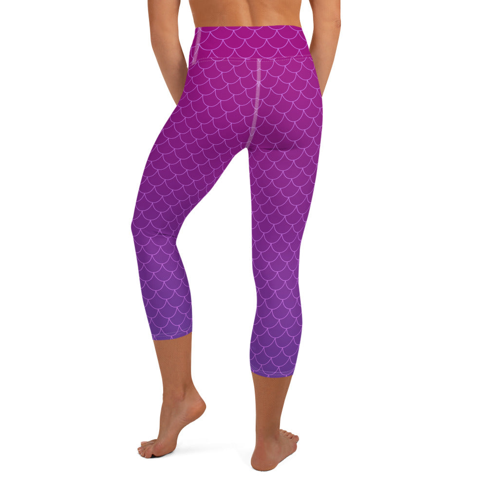 Ariel Yoga Capris - Orchid