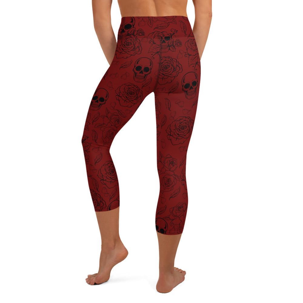 Bella Yoga Capris - Poison